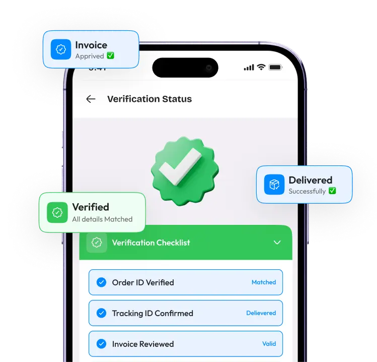 Verification and payout status in Mintzer